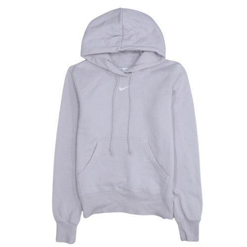 Womens UK Size XS Nike Grey Pullover Hoodie
