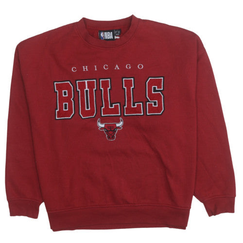 Womens UK Size L NBA Red Pullover Sweatshirt