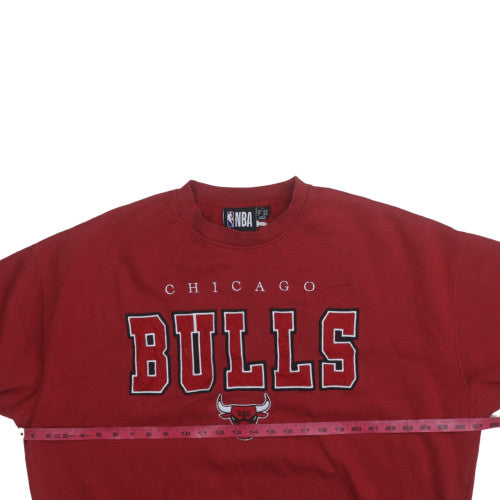 Womens UK Size L NBA Red Pullover Sweatshirt