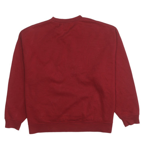 Womens UK Size L NBA Red Pullover Sweatshirt