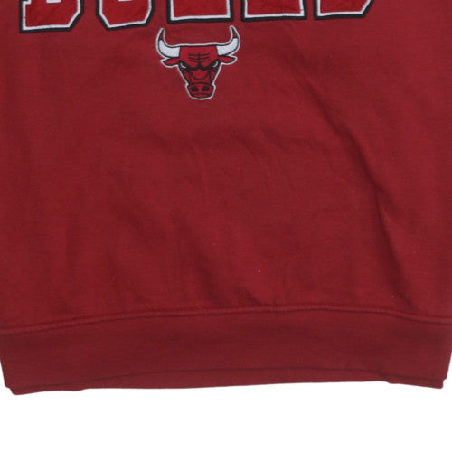 Womens UK Size L NBA Red Pullover Sweatshirt