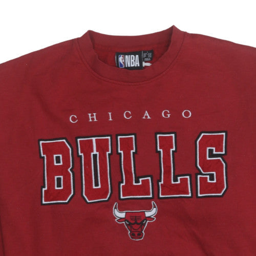 Womens UK Size L NBA Red Pullover Sweatshirt