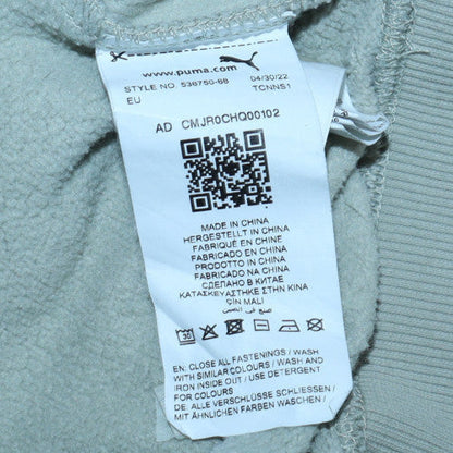 Mens UK Size L Puma Beige Henley Sweatshirt