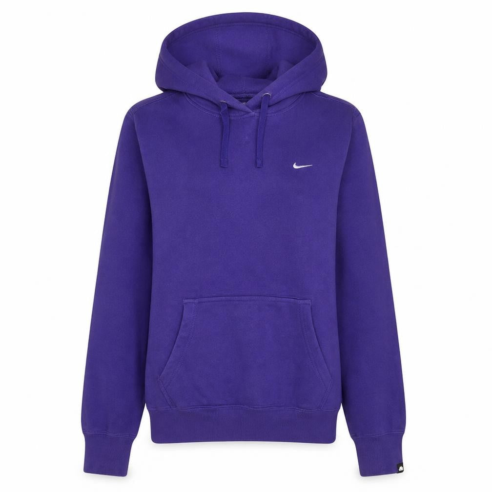 Womens UK Size M Nike Purple Pullover Hoodie