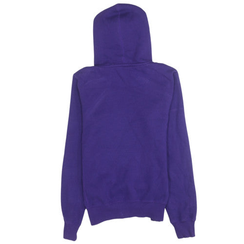 Womens UK Size M Nike Purple Pullover Hoodie
