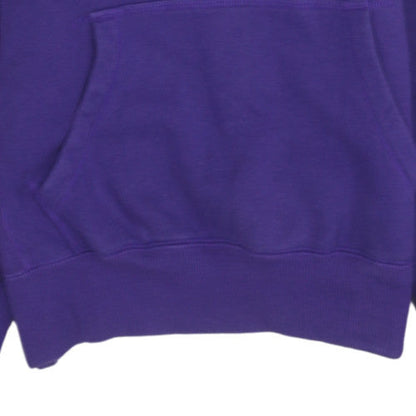 Womens UK Size M Nike Purple Pullover Hoodie