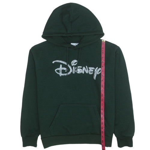 Womens UK Size S Disney Green Pullover Hoodie