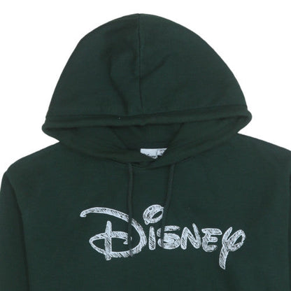 Womens UK Size S Disney Green Pullover Hoodie