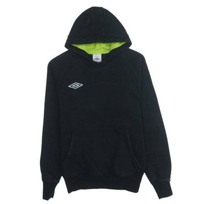 Mens UK Size M Umbro Black Pullover Hoodie