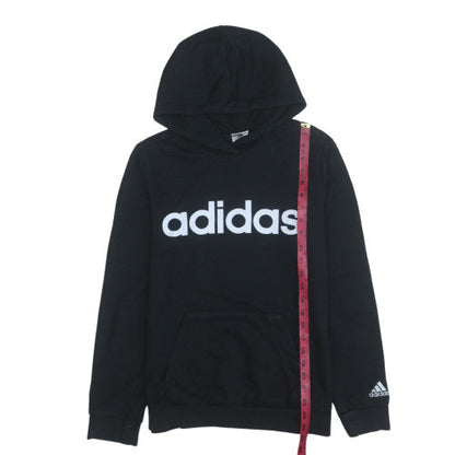 Womens UK Size L adidas Black Pullover Hoodie