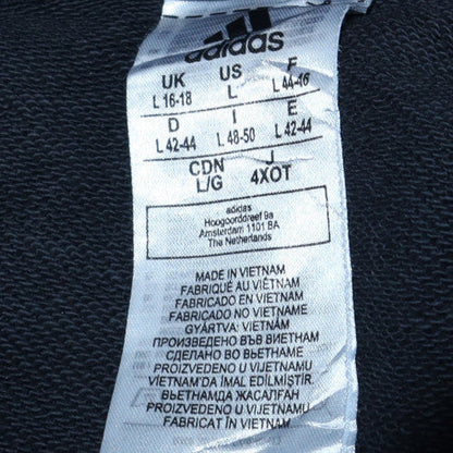 Womens UK Size L adidas Black Pullover Hoodie