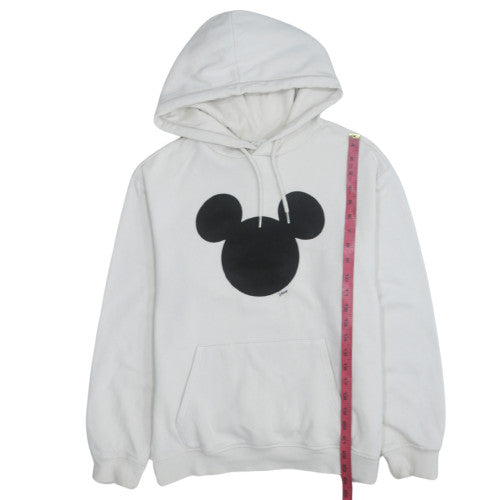 Womens UK Size XS H&M White Pullover Hoodie