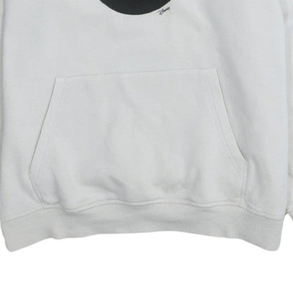Womens UK Size XS H&M White Pullover Hoodie
