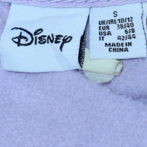 Womens UK Size S Disney Purple Pullover Sweatshirt