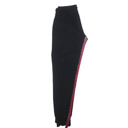 Champion Womens Black L Jogger Sweatpants Cotton Blend Drawstring