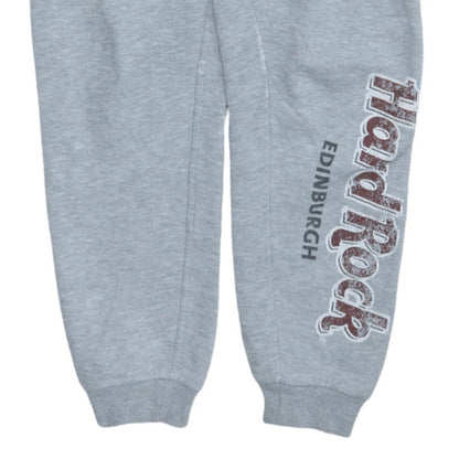 Hard Rock Cafe Grey Women's Jogger Sweatpants Size M Comfortable Fleece