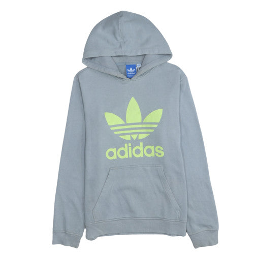 Mens UK Size M Adidas Grey Pullover Hoodie