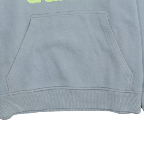 Mens UK Size M Adidas Grey Pullover Hoodie