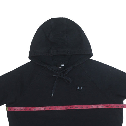 Mens UK Size L Under Armour Black Pullover Hoodie