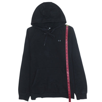 Mens UK Size L Under Armour Black Pullover Hoodie