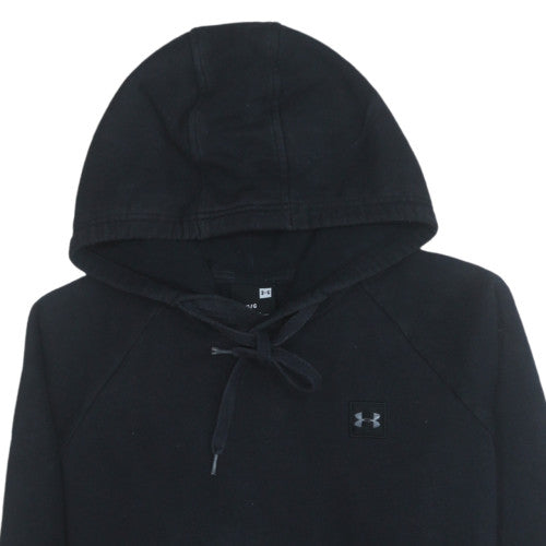 Mens UK Size L Under Armour Black Pullover Hoodie