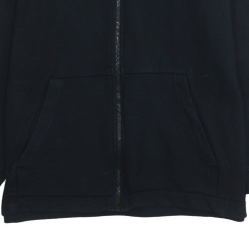 Mens UK Size XL Nike Black Full Zip Hoodie