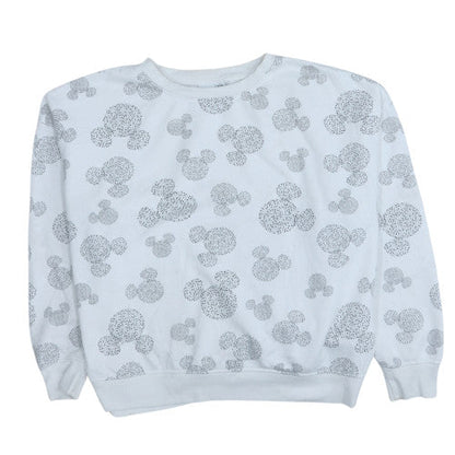 Womens UK Size XL Disney White Pullover Sweatshirt