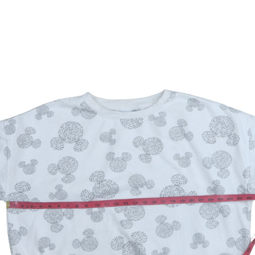 Womens UK Size XL Disney White Pullover Sweatshirt