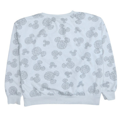 Womens UK Size XL Disney White Pullover Sweatshirt