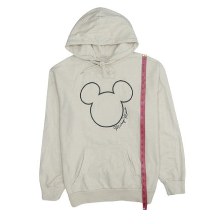 Womens UK Size S Disney Beige Pullover Hoodie