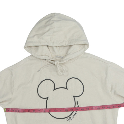 Womens UK Size S Disney Beige Pullover Hoodie