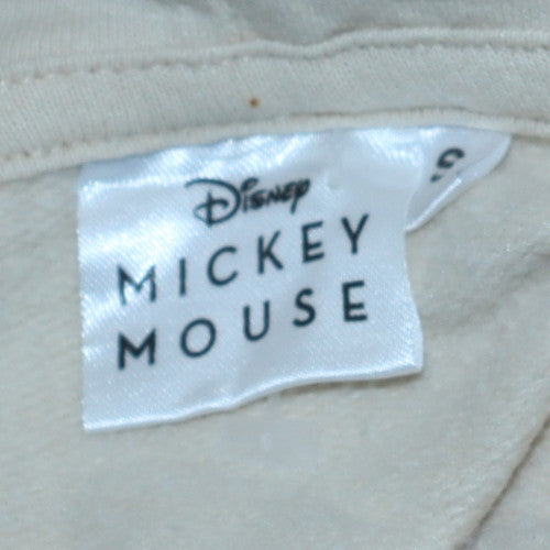 Womens UK Size S Disney Beige Pullover Hoodie