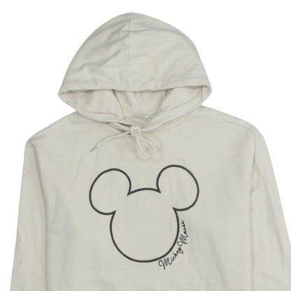 Womens UK Size S Disney Beige Pullover Hoodie