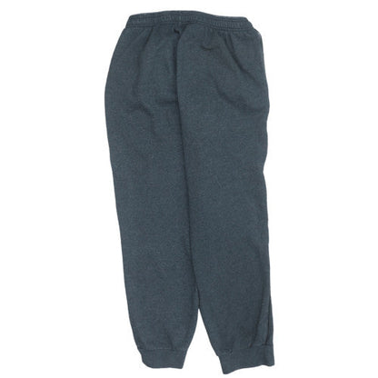 Adidas Mens Grey Fleece Jogger Trousers M Regular Fit Sportswear