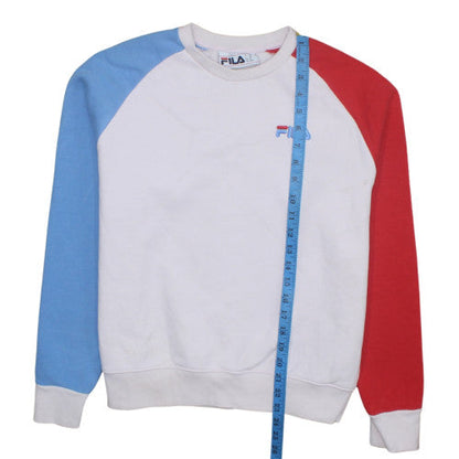 Womens UK Size M FILA Multicoloured Pullover Sweatshirt