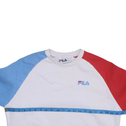 Womens UK Size M FILA Multicoloured Pullover Sweatshirt