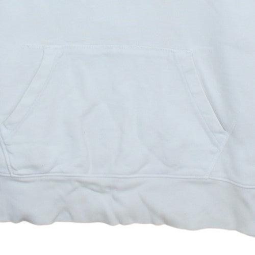 Mens UK Size S Levi's White Pullover Hoodie