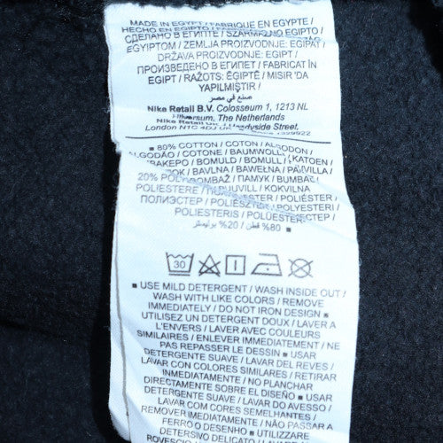 Mens UK Size M Nike Black Pullover Sweatshirt
