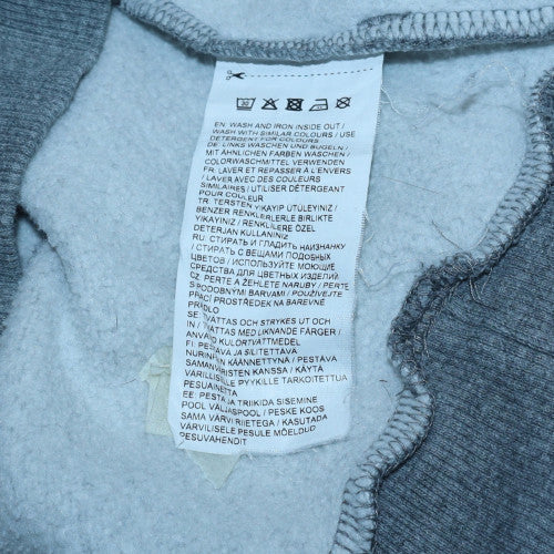 Mens UK Size S Puma Grey Pullover Hoodie