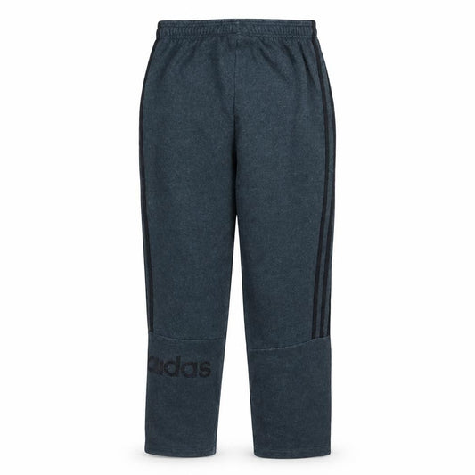 Front view of Adidas men’s grey fleece jogger trousers m sportswear
