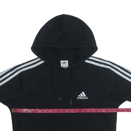 Mens UK Size S Adidas Black Pullover Hoodie