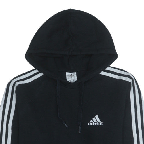Mens UK Size S Adidas Black Pullover Hoodie