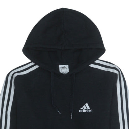 Mens UK Size S Adidas Black Pullover Hoodie
