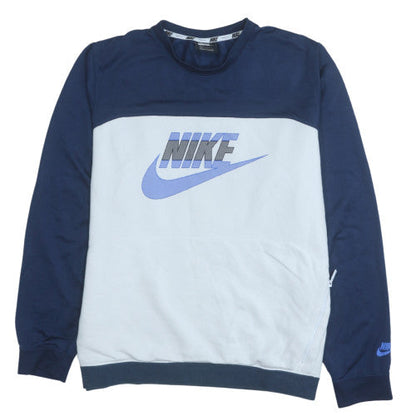 Mens UK Size XL Nike Blue Pullover Sweatshirt