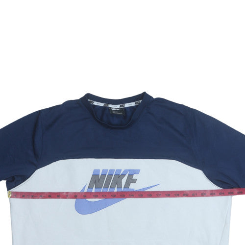Mens UK Size XL Nike Blue Pullover Sweatshirt