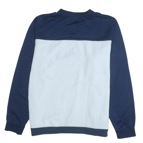 Mens UK Size XL Nike Blue Pullover Sweatshirt