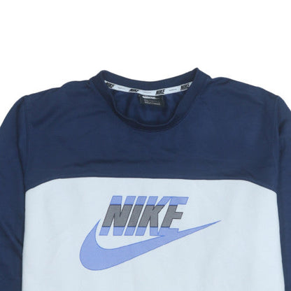 Mens UK Size XL Nike Blue Pullover Sweatshirt
