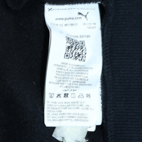 Mens UK Size XL Puma Black Full Zip Hoodie