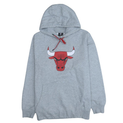 Mens UK Size L NBA Grey Pullover Hoodie