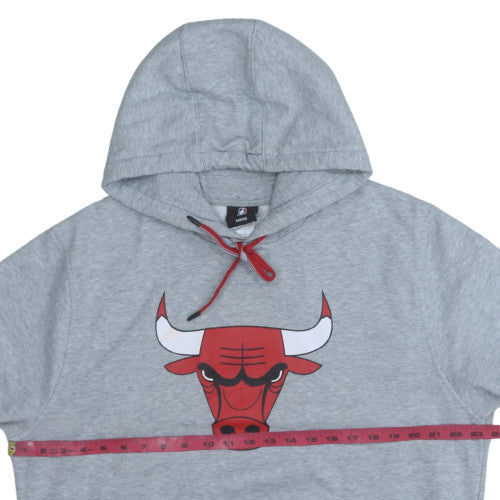 Mens UK Size L NBA Grey Pullover Hoodie